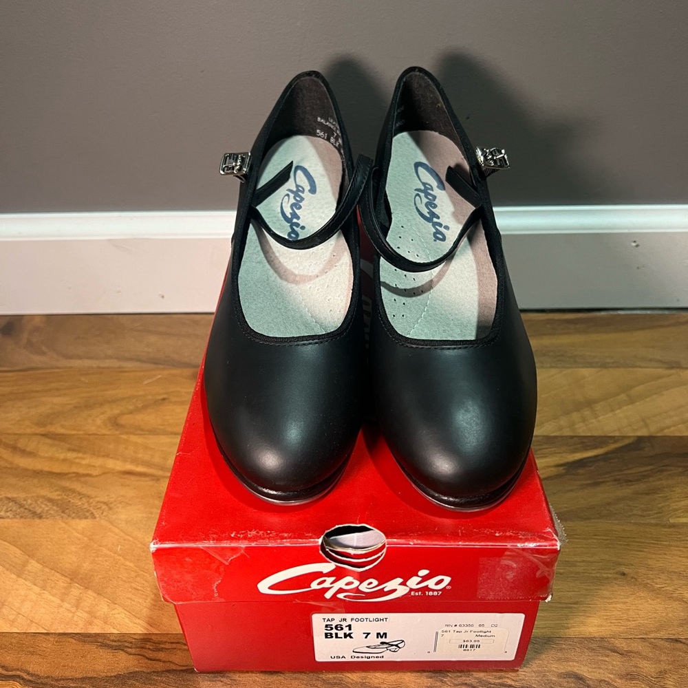 Capezio Black Heels Classic Dance Shoes